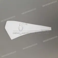 Belly pan decal, left side