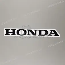 Belly pan decal, left side Belly pan decal, left side