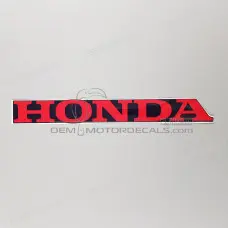 Belly pan decal, left side Belly pan decal, left side