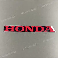 Under cowl HONDA logo decal Under cowl HONDA logo decal