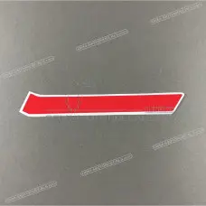 Frame cowling decal, right side