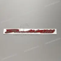 REPRODUCTION Autocollant carénage arrière queue X6813132F00DL6