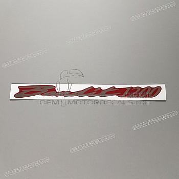 Naklejka na tylną owiewkę / zadupek