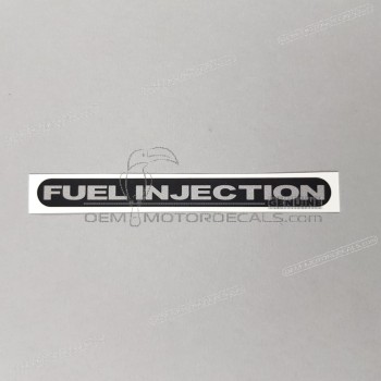 Frame cowling decal