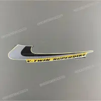 SUZUKI Autocollant carénage arrière queue, côté droit X6813502FE0FL7
