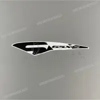 REPRODUCTION Zijpaneel sticker, rechterkant X6813513K90B6S
