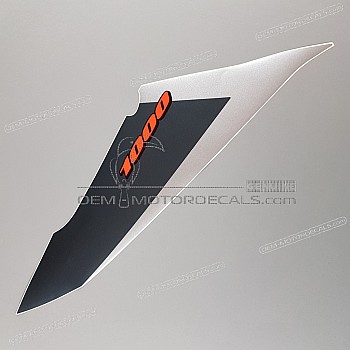 Heckverkleidung Aufkleber, Rechte Seite