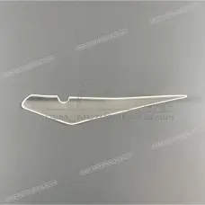 Frame cowling decal, left side