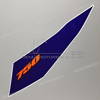 Tail cowl decal, left side