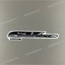 Emblemat na owiewkę boczną SV650S Emblemat na owiewkę boczną SV650S