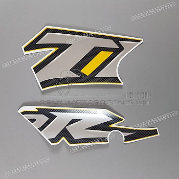Side cowling decals set, left side