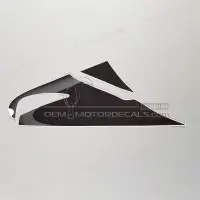 REPRODUCTION Zijpaneel stickers set, linkerkant X6819024F00DAL
