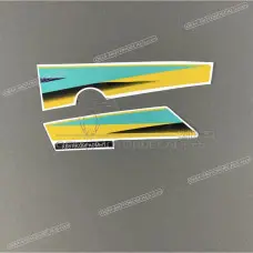 Zijpaneel sticker, linkerkant