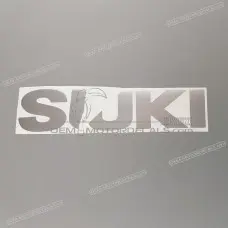 Belly pan decal, left side Belly pan decal, left side
