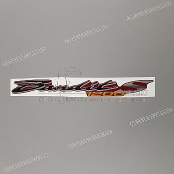 Side cowling decal, right side