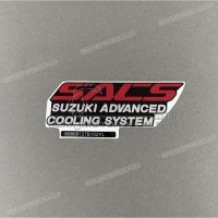 Reproduktion von Suzuki SUZUKI Seitenverkleidung Aufkleber X6868127B102YL