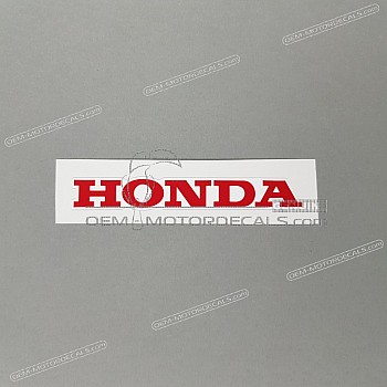 Autocollant carénage arrière queue