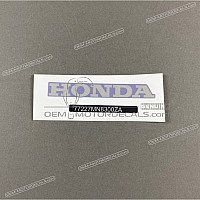 Reproductie van Honda REPRODUCTION Kontpaneel sticker 77227-MN8-300ZA