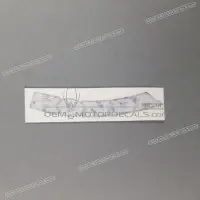 REPRODUCTION Autocollant carénage arrière queue X77261MBGD00ZB