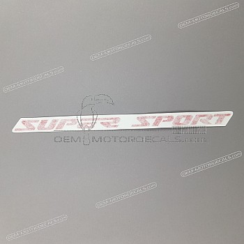 Tail cowl decal, right side
