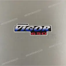 Side cover VIGOR mark Side cover VIGOR mark