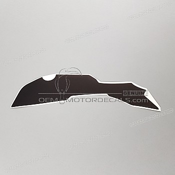 Frame cowling decal, right side
