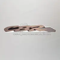 REPRODUCTION Autocollant carénage arrière queue, côté droit X83602MAS750ZB