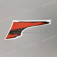 Frame cowling decal, right side