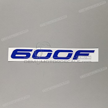 Adesivo posteriore coda carena