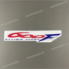 Autocollant carénage arrière queue, côté droit