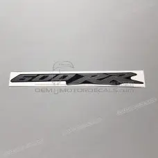 Autocollant carénage arrière queue
