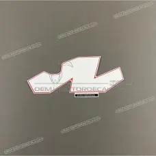 Autocollant de carénage supérieur avant, côté gauche