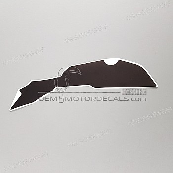 Frame cowling decal, left side