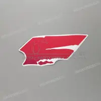 REPRODUCTION Frame cowling decal, left side X83702MW0790ZA