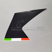 REPRODUCTION Adesivo carena anteriore superiore, lato destro X852776