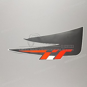 Tail cowl decal, left side