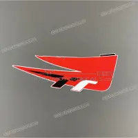 APRILIA Autocollant carénage arrière queue, côté droit X852801
