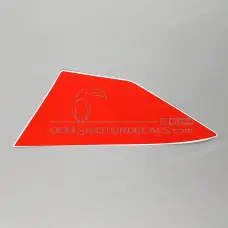 Heckverkleidung Aufkleber, Linke Seite