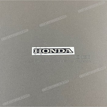 Tail cowl HONDA emblem