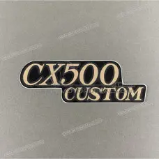 Emblemat na pokrywę boczną CX500C Custom Emblemat na pokrywę boczną CX500C Custom