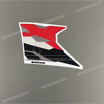 Front cowling decal, right side