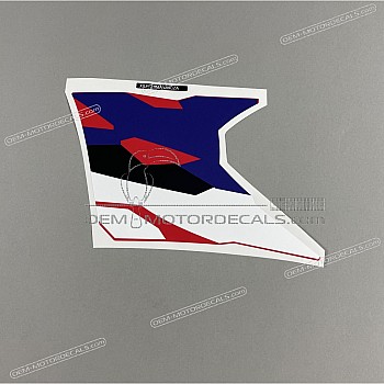 Kanzel / Oberteil Verkleidung Aufkleber, Rechte Seite