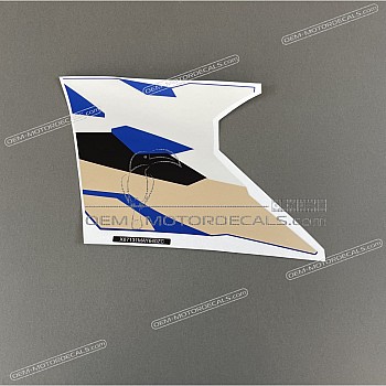 Naklejka na przednią owiewkę (czasza), prawa strona