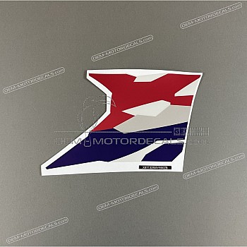 Autocollant de carénage supérieur avant, côté gauche