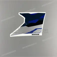 Bovenkuip sticker, linkerkant