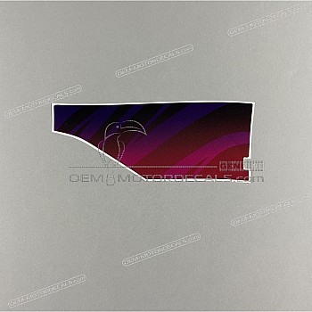 Adesivo pannello laterale, lato destro 