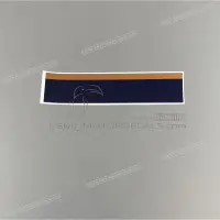 REPRODUCTION Zijpaneel sticker, rechterkant X87134MS6620ZC