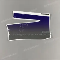REPRODUCTION Zijpaneel sticker, linkerkant X87135MAW910ZC