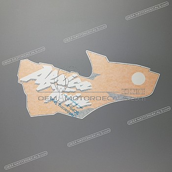 Side cowling decal, left side