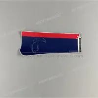 REPRODUCTION Zijpaneel sticker, linkerkant X87135MM9300ZA
